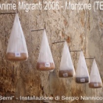 'Semi' - Particolare dell'installazione - Montone (TE) - 2006